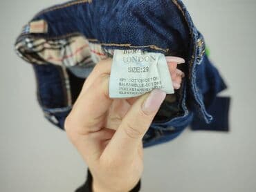 jeansy plus size wysoki stan: Burberry, Jeansy damskie, S — 4