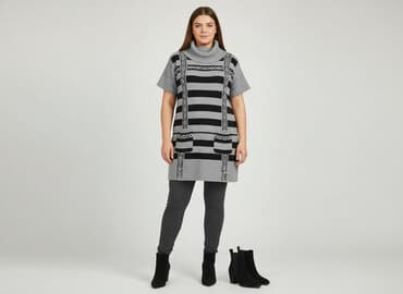 sukienki sweterkowe damskie allegro: Tunika damska, rozmiar XL — 1