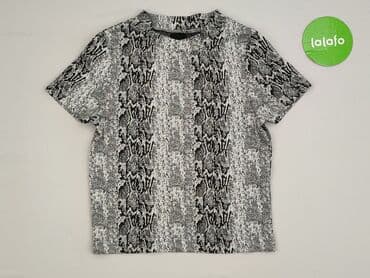 жіноча футболка m eu 38 візерунок принт колір білий: Sinsay, Women`s T-shirt, size M (EU 38) — 2