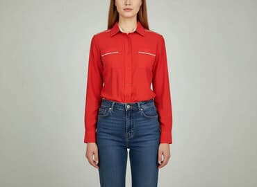 koszula lata 70 damska: Koszula damska, rozmiar S — 1