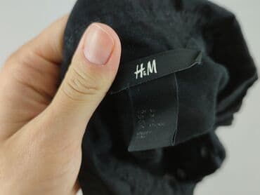 czarne body z długim rękawem h m: H&M, Women's blouse, size S — 5