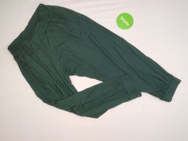 zielone joggery damskie croop: Legginsy Eleganckie damskie, rozmiar S — 2