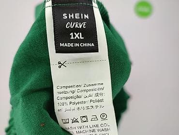 czarne cargo pull and bear: Shein Curve, Spodnie 3/4 damskie, rozmiar XL — 4