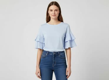 h m krótkie bluzy: H&M, Bluzka damska, rozmiar S — 1