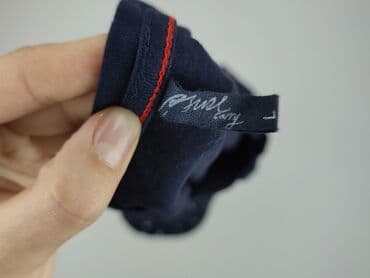 granatowe koszulki: Just Female, T-shirt damski, rozmiar L — 4