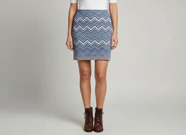 spódnice w geometryczne wzory: Spódnica damska, rozmiar S — 1