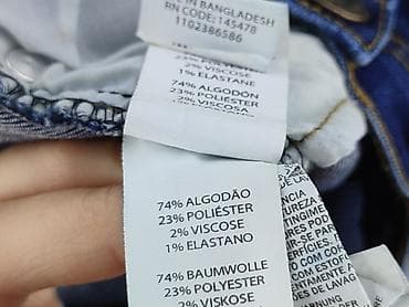 t shirt basic oversize: Spodnie jeansowe, DenimCo, 2-3 lat, 92/98, stan - Idealny — 5