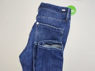 legginsy modelujace push up: Denim, Jeansy damskie, rozmiar S — 5