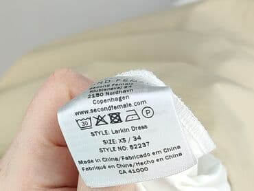 sukienka biała lou: Second Female, Sukienka damska, rozmiar XS — 4