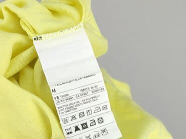 recznie malowane koszulki: United Colors of Benetton, T-shirt damski, M — 5