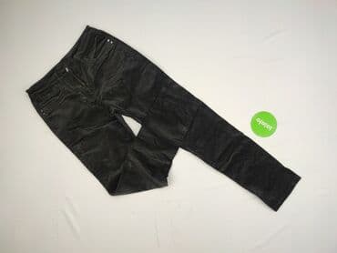 spodnie hello kitty piżama czarne: C&A, Material trousers for women, size S (EU 36) — 2