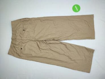 legginsy damskie plus size: H&M, Material trousers for women, size 3XL (EU 46) — 3