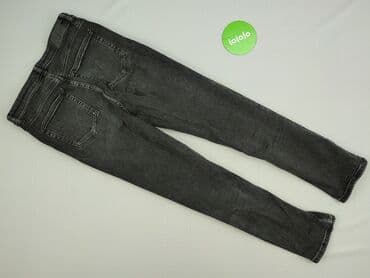 zara woskowane spodnie: Zara, Jeansy damskie, rozmiar M — 3