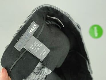h m marynarka w paski: H&M, Spodnie materiałowe damskie, L — 4