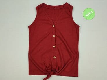 bluzki z długim rękawem dekolt w serek: Top damski, rozmiar XL — 2