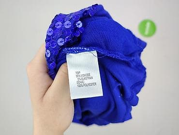bluzki cekiny plus size: Top damski, rozmiar 4XL — 5
