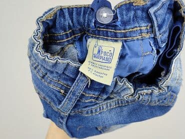 spodnie z łańcuszkami po bokach: Spodnie jeansowe, Pocopiano, 1.5-2 lat, 92, stan - Bardzo dobry — 5