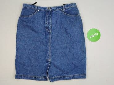 spódniczka dżinsowe z wysokim stanem: Spódnica damska, rozmiar XL — 2