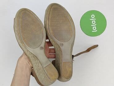 jakie buty do srebrnej sukienki: Sandały damskie, 40 — 4