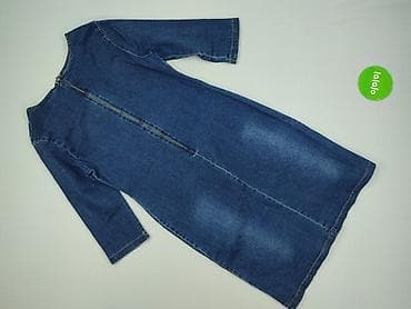 jeans cargo: Denim, Sukienka damska, rozmiar 2XL — 3
