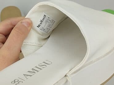 Sandały i klapki: Amisu, Klapki damskie, 38 — 6