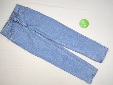 dżinsy z wysokim stanem czarne: Jeansy damskie, S — 2