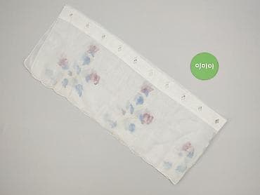 stranger things rzeczy: Firanka panelowa z delikatnym wzorem kwiatowym - Kolor: mleczna biel — 2