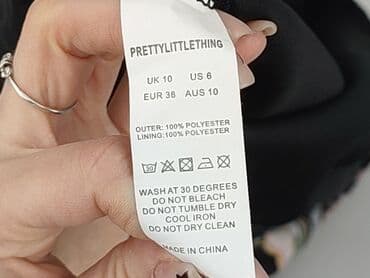 mohito sukienka w kwiaty dluga: PrettyLittleThing, Sukienka damska, rozmiar M — 5