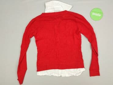 sweter z koszulą 2w1 damski: Sweter damski, XL — 3