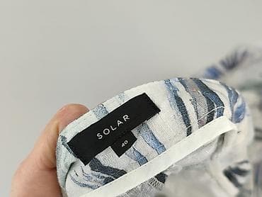 szare dresy cropp: Solar, Spodnie materiałowe damskie, rozmiar L — 4