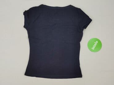 tommy hilfiger t shirt damski granatowy: W, T-shirt damski, rozmiar S — 3