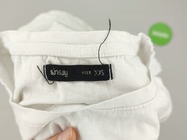 sinsay kapcie koty: Sinsay, T-shirt damski, rozmiar 2XS — 4