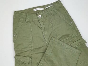 Bershka, Spodnie cargo damskie, 2XS