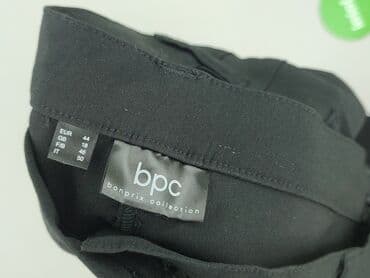 czarne jeansy damskie stylizacje: Bpc bonprix collection, Spodnie materiałowe damskie, rozmiar 2XL — 4