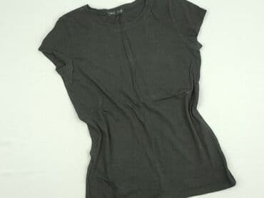 czarne t shirty basic: Sinsay, T-shirt damski, rozmiar XS — 1