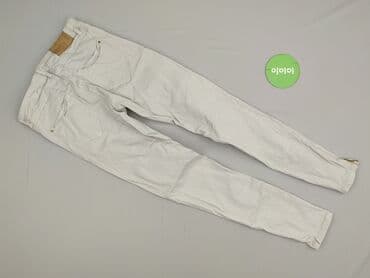 daysie spodnie woskowane: Spodnie materiałowe damskie, rozmiar S — 4