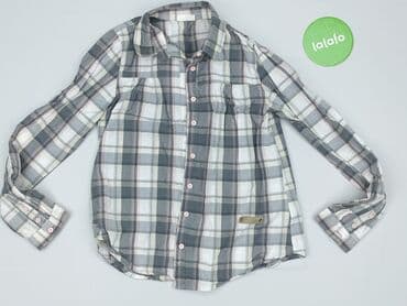 sukienka w geometryczne wzory h: Shirt 12 years, condition - Good, pattern - Cell, color - Grey — 2
