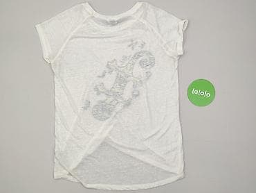 bialy top reserved: T-shirt damski, rozmiar M — 3