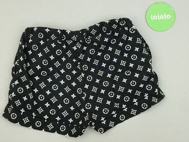 klapki louis vuitton czarne: Szorty damskie, rozmiar One size — 4