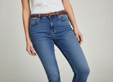 buty zimowe lata 80: Diverse, Jeansy damskie, rozmiar XS — 7