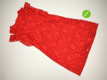 sukienka midi na wesele koronka: Sukienka damska, rozmiar S — 2