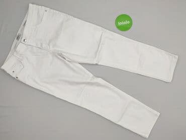 biale szerokie jeansy: Only Jeans, Jeansy damskie, rozmiar XL — 2