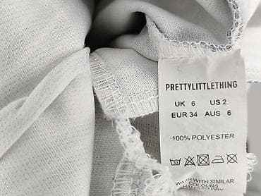 lantis jeans: PrettyLittleThing, Material trousers for women, size 2XS — 6