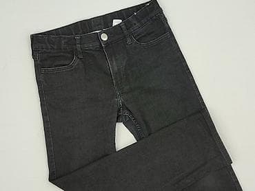 Jeans, H&M, 11 years, 140/146, condition - Perfect