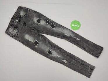 jeansy plus size wysoki stan: Jeansy damskie, S — 2