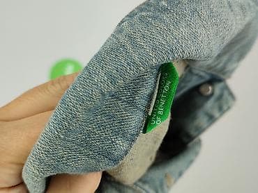 pull and bear koszule: Dziecięca kurtka jeansowa, 2-3 lat, 92-98 cm, Benetton, stan - Idealny — 4
