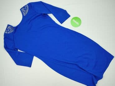 sukienki maxi na wesele niebieska: Sukienka damska, rozmiar M — 2