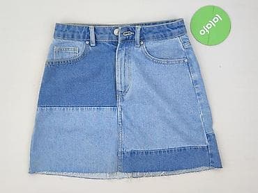 jeans wysoki stan: Denim, Spódnica damska, rozmiar S — 2