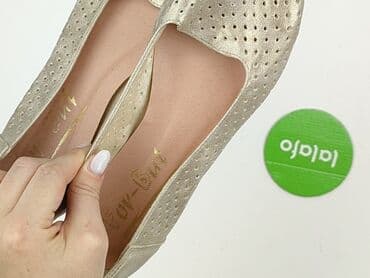 kapcie na ostrogę piętową: Balerinki damskie, rozmiar 41 — 6