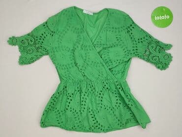 szmaragdowa bluzki damskie: Bluzka damska, rozmiar S — 2